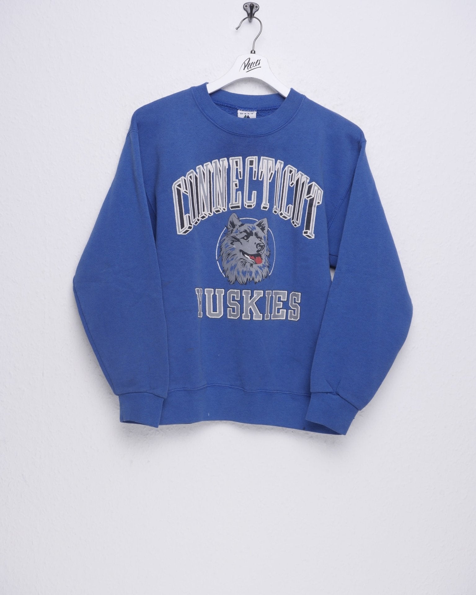 Connecticut Huskies printed Spellout Vintage Sweater - Peeces