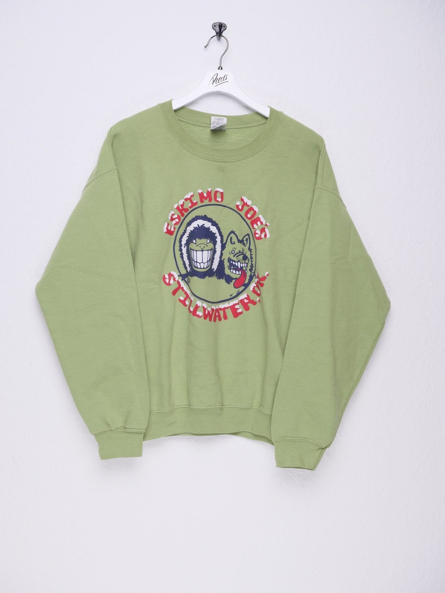 Eskimo Joe's printed green Sweater - Peeces