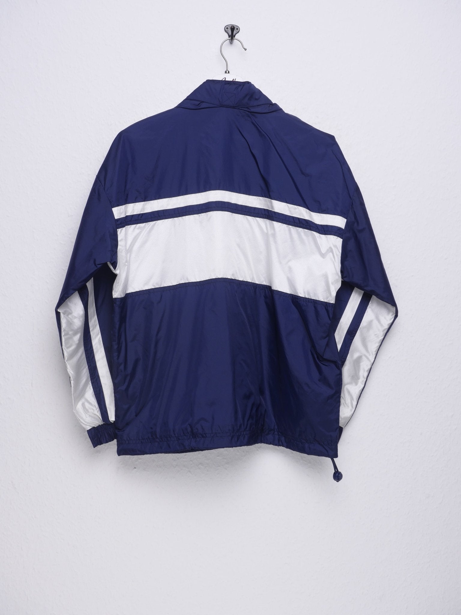 Fila embroidered Logo navy Track Jacke - Peeces