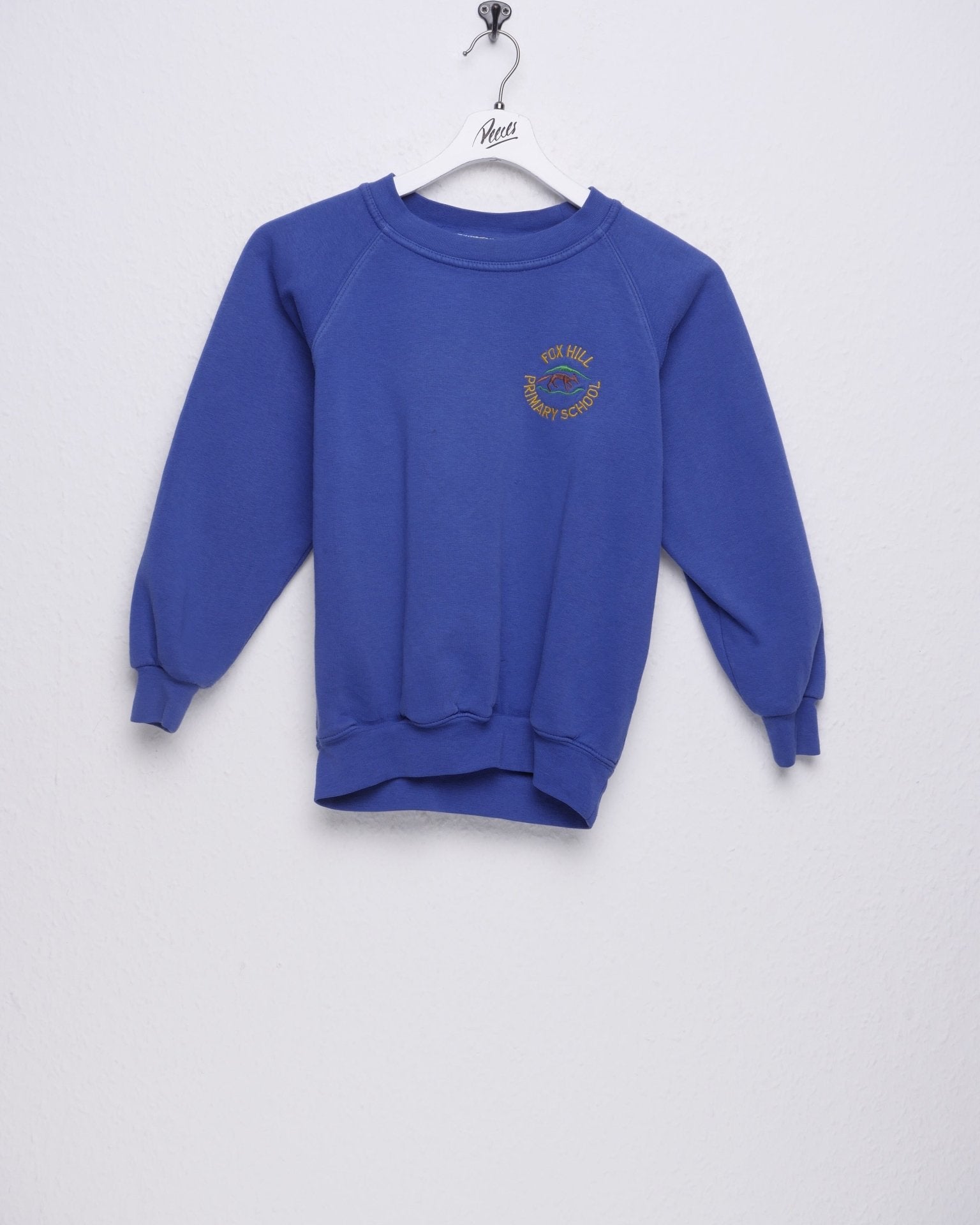 Fox Hill Primary School embroidered Logo Vintage Sweater - Peeces
