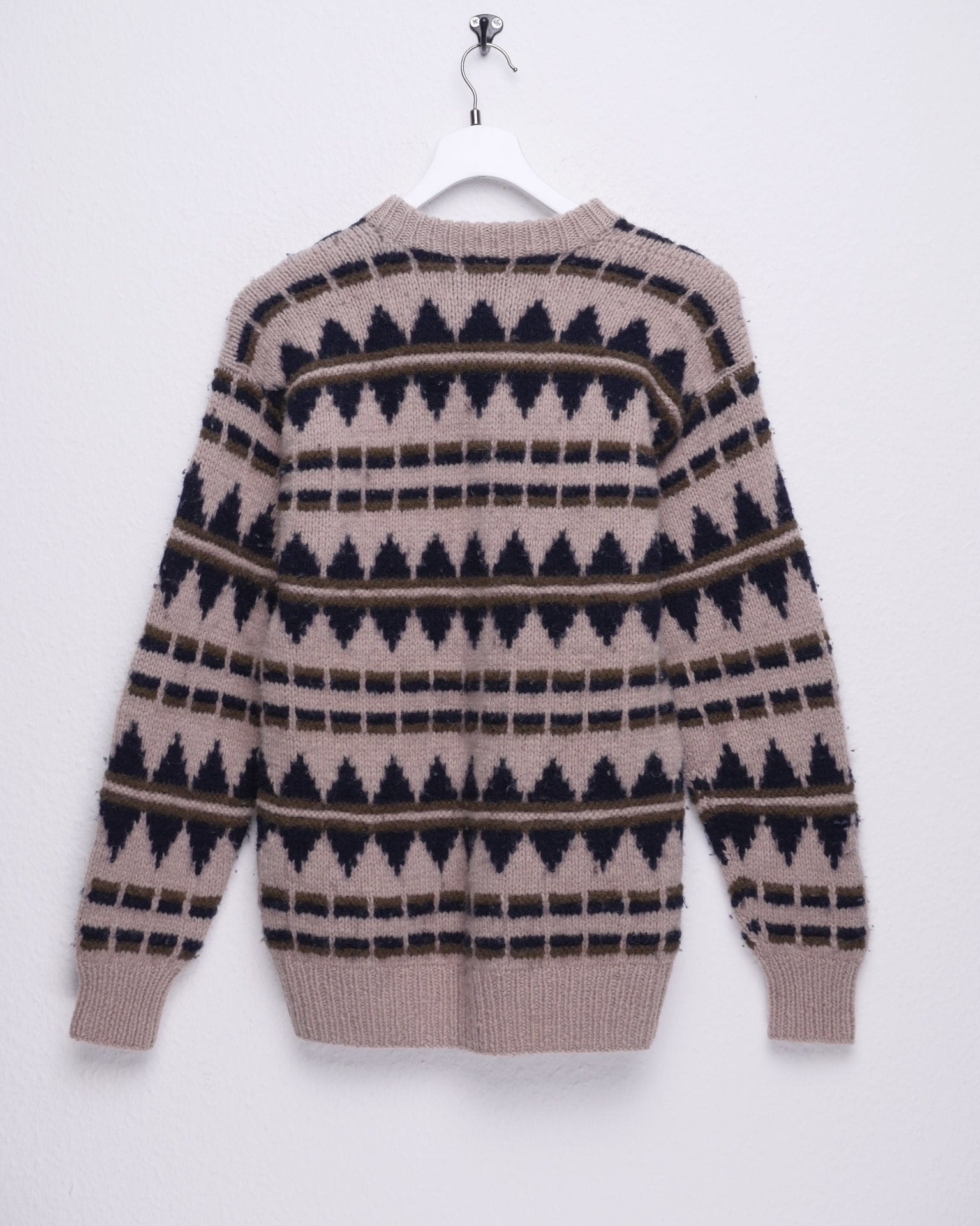Knitted multicolored Vintage Sweater - Peeces