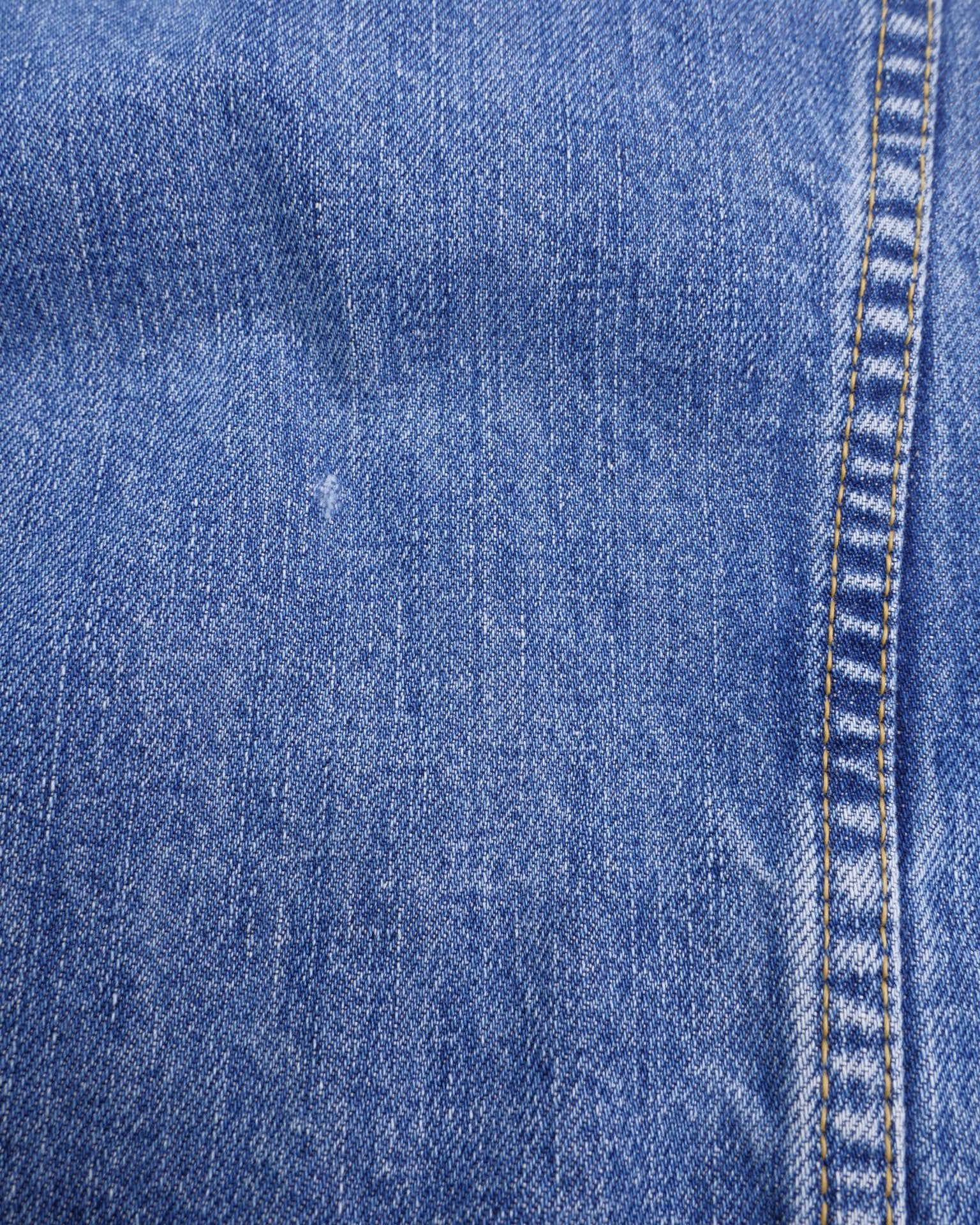 lee embroidered Logo Vintage Jeans Jacke - Peeces