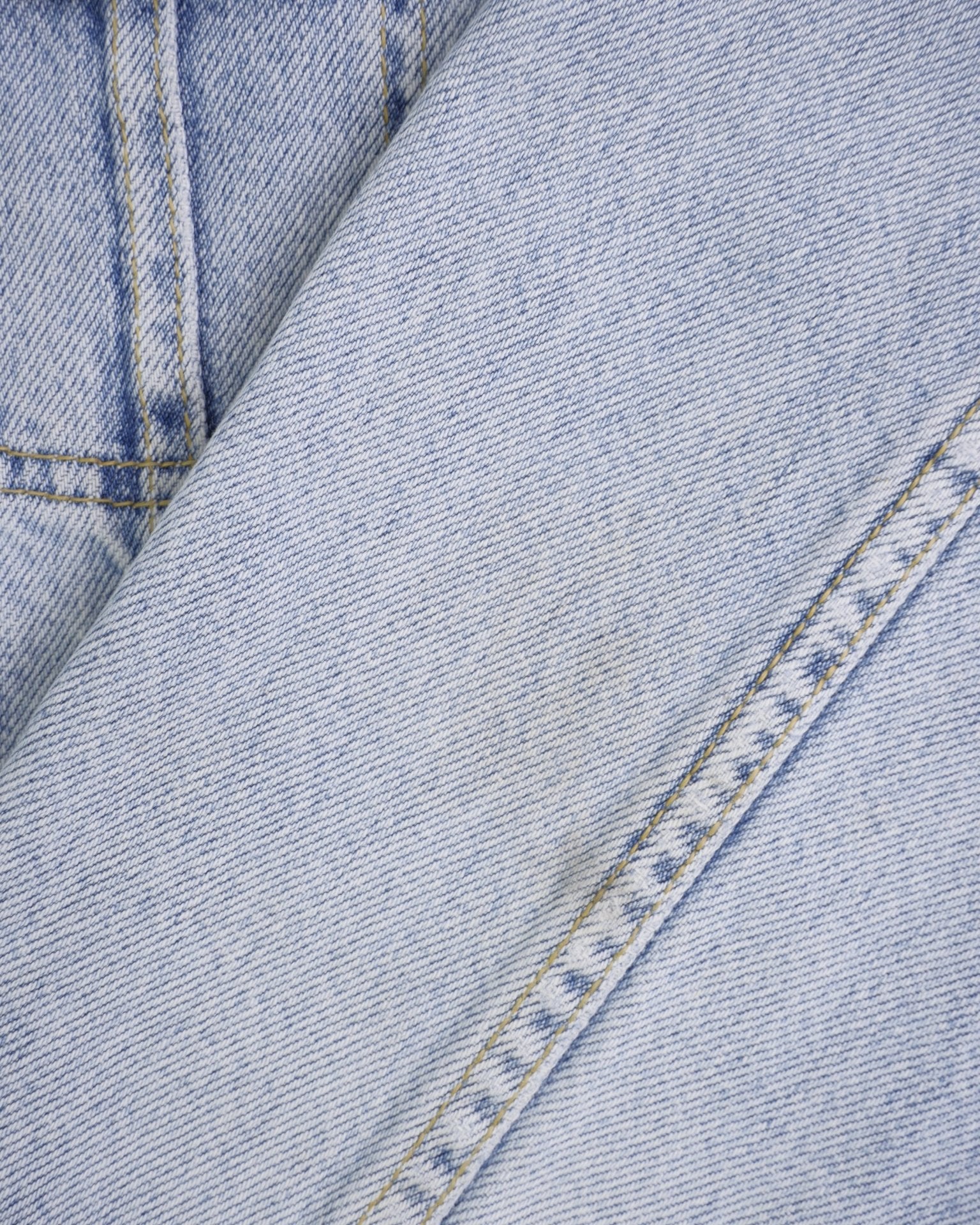 Lee embroidered Patch blue Vintage Denim Jacket - Peeces