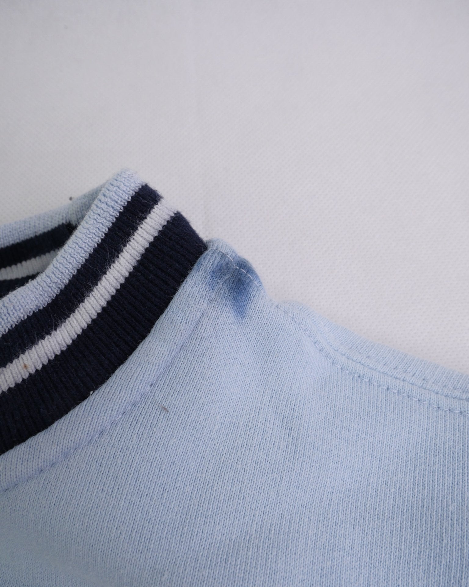 Nautica embroidered Spellout babyblue Sweater - Peeces