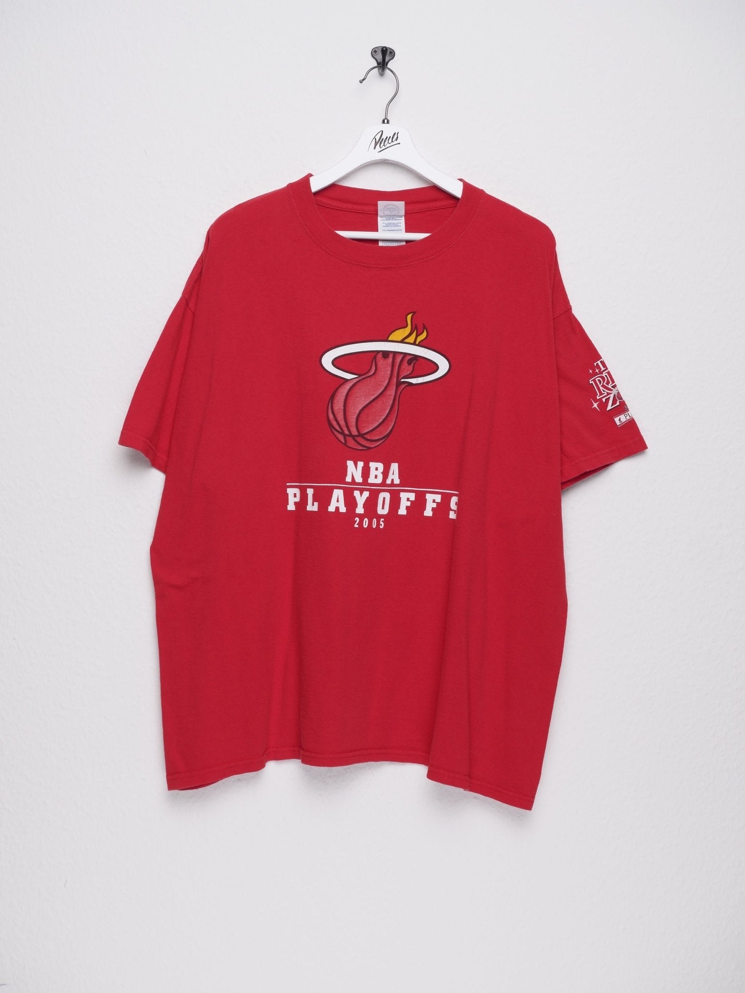 NBA Playoffs 2005 printed Logo Shirt - Peeces