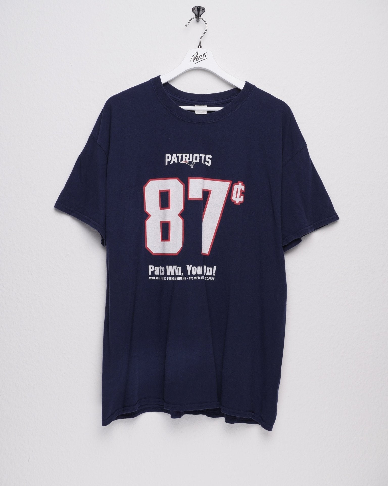 New England Patriots printed Logo Shirt - Peeces