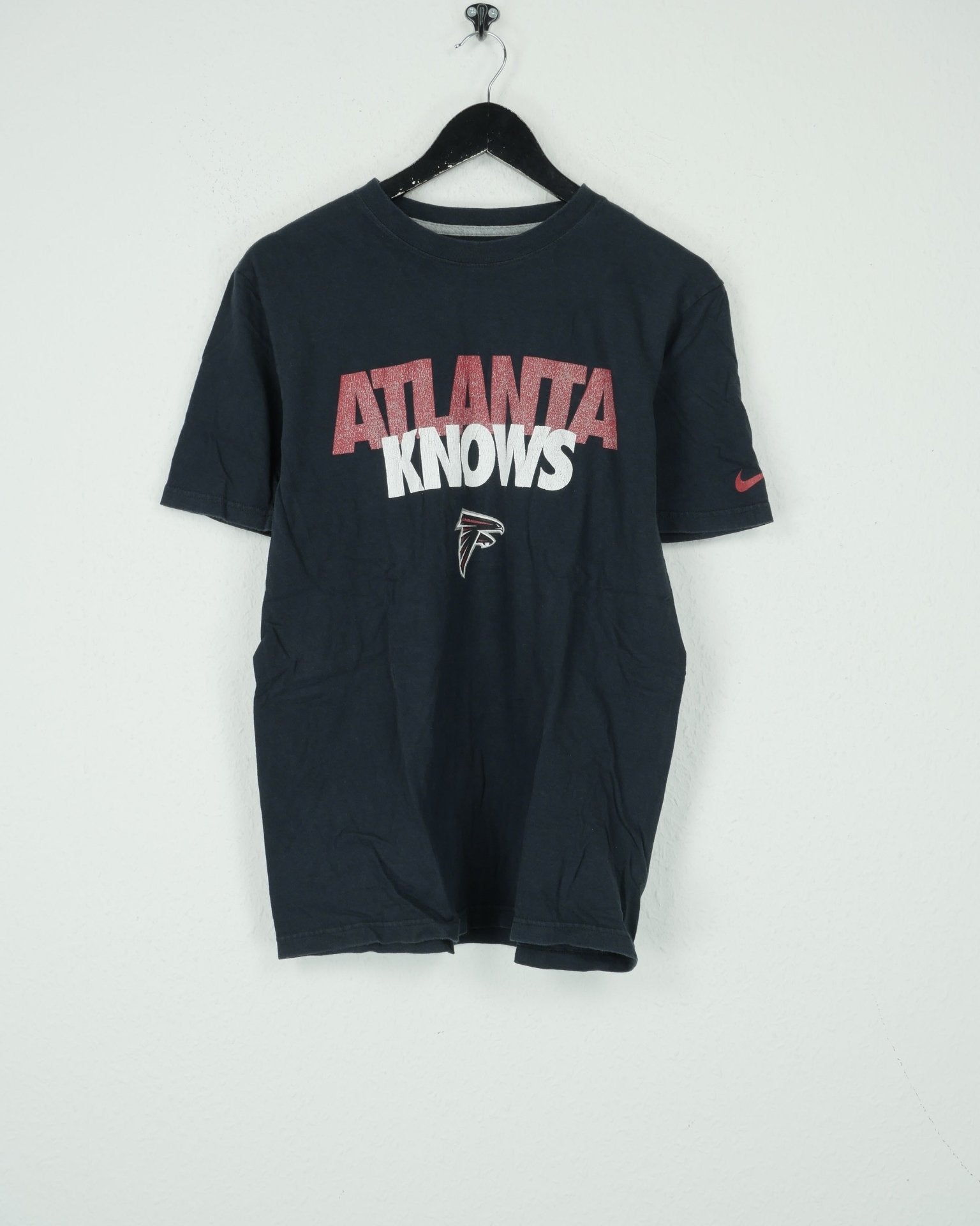 Nike Atlanta Falcons printed Logo black Shirt - Peeces