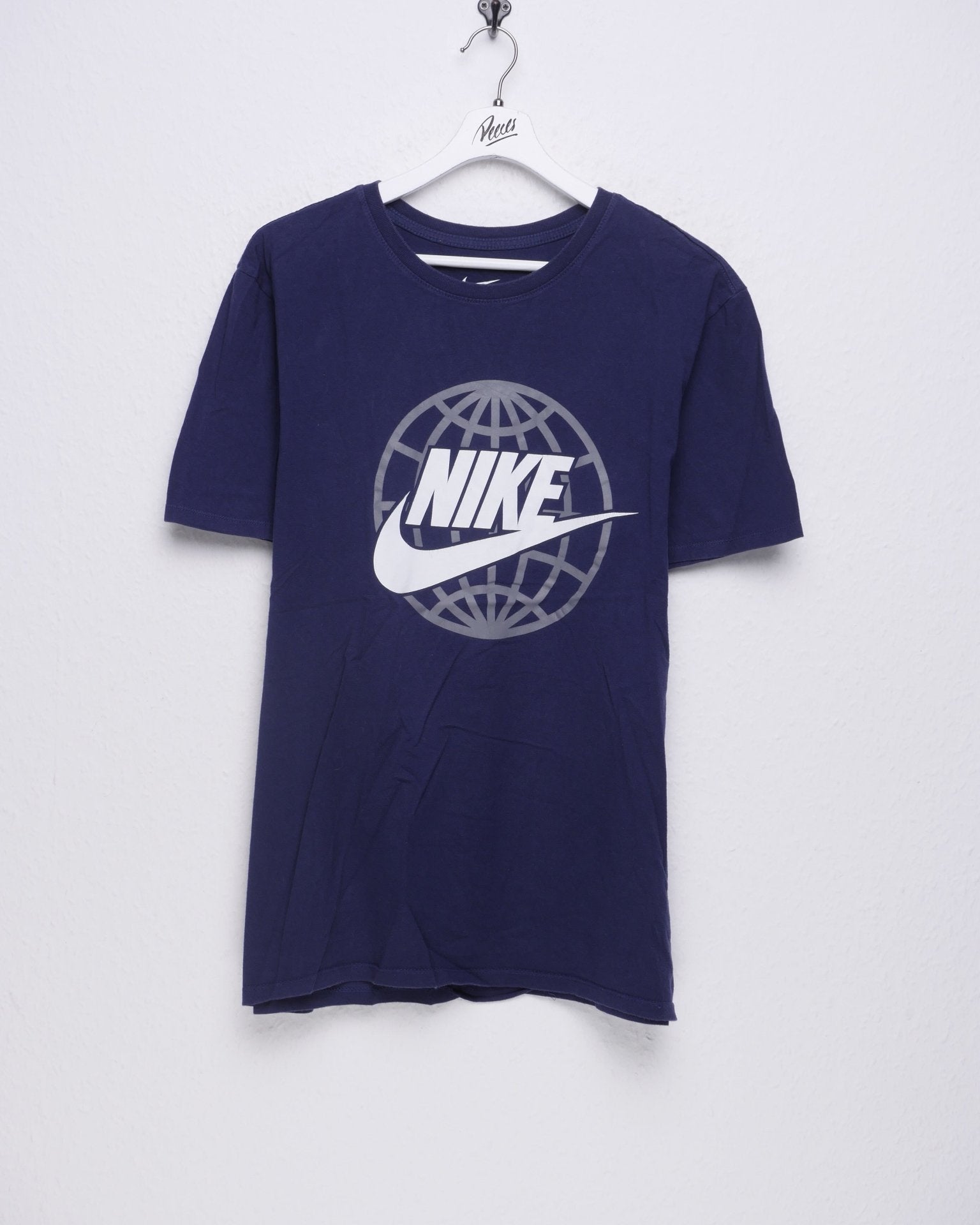 Nike printed Big Logo navy Shirt - Peeces