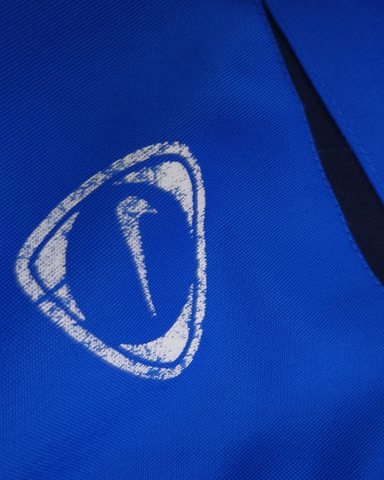 Nike printed Logo Swoosh blue Track Jacke - Peeces