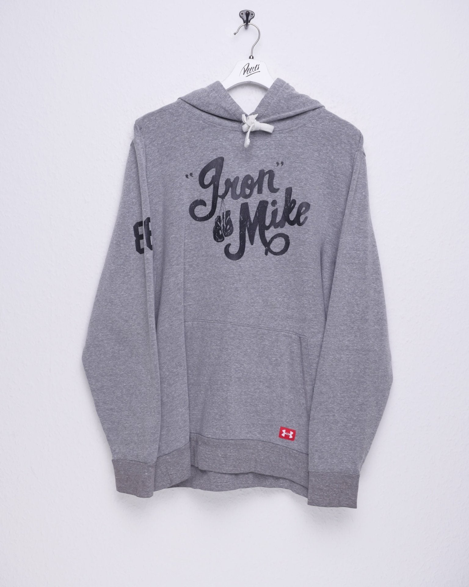 patched Logo grey Hoodie - Peeces