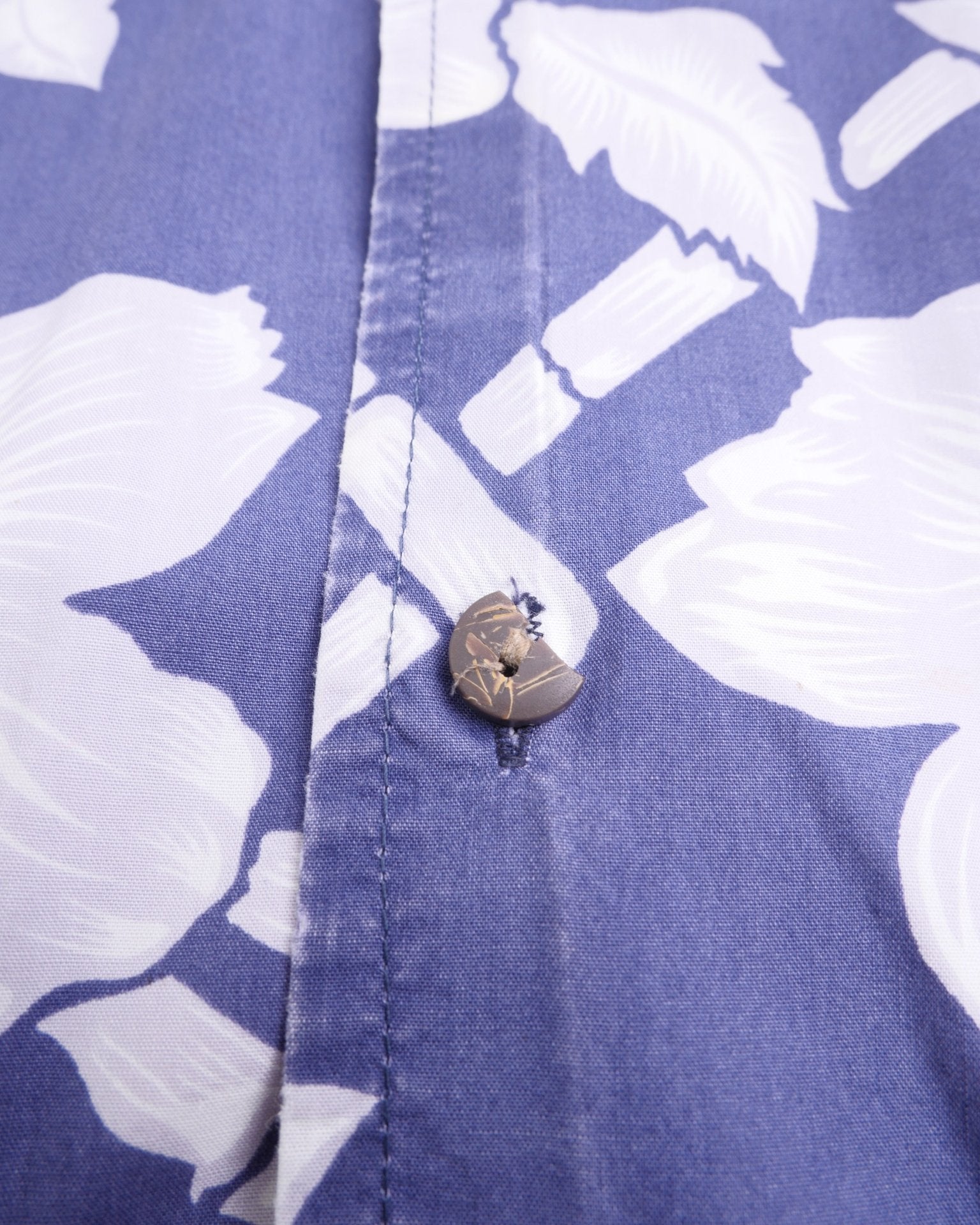 patterned Flower Hawaii S/S Button Down Hemd - Peeces