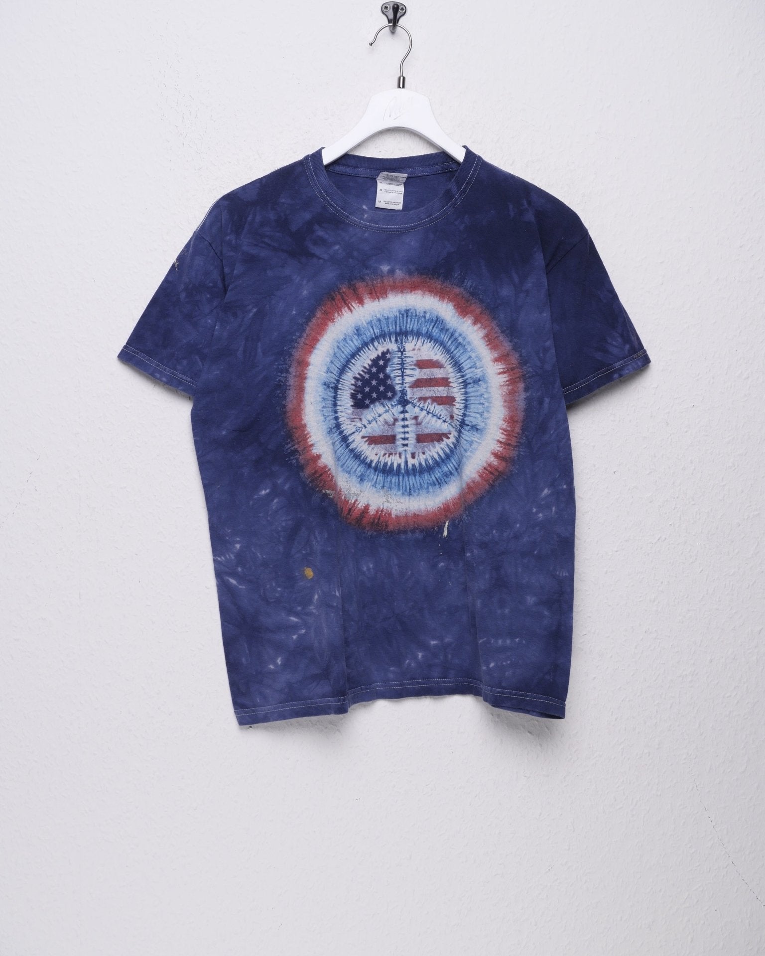 Peace America printed Tie Dye Shirt - Peeces