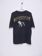 printed Amstaff Graphic washed black Shirt - Peeces