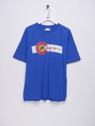 printed Champion blue Shirt - Peeces