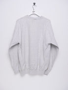 printed Logo 'Kenwood' grey oversized Sweater - Peeces