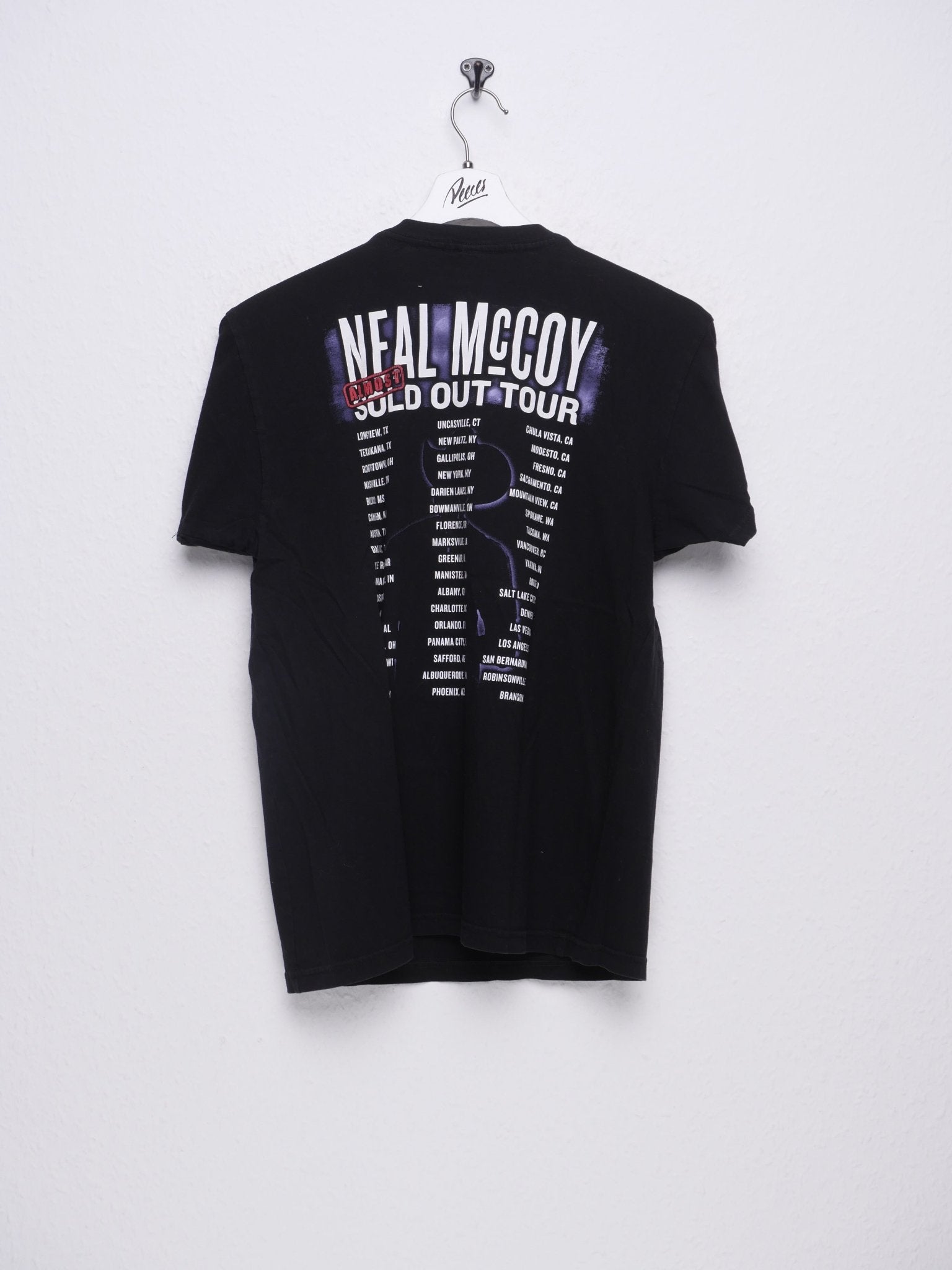 printed Neal Mccoy black Graphic Shirt - Peeces