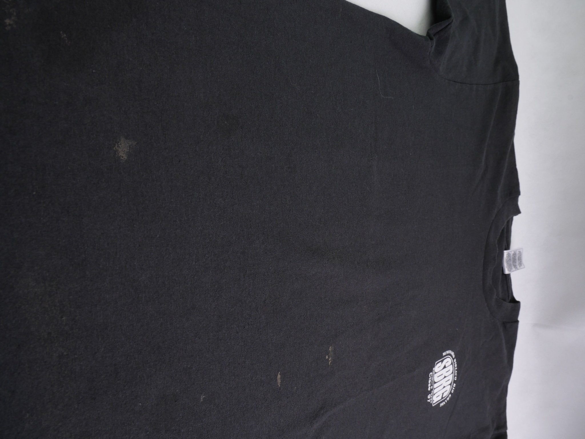 printed SBRG black Shirt - Peeces