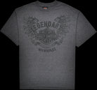 Harley Davidson Grafik T-Shirt grau