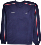 Umbro Fleece Pullover blau