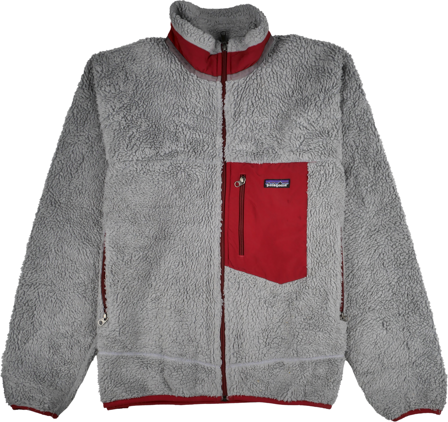 Patagonia Fleece Jacke grau