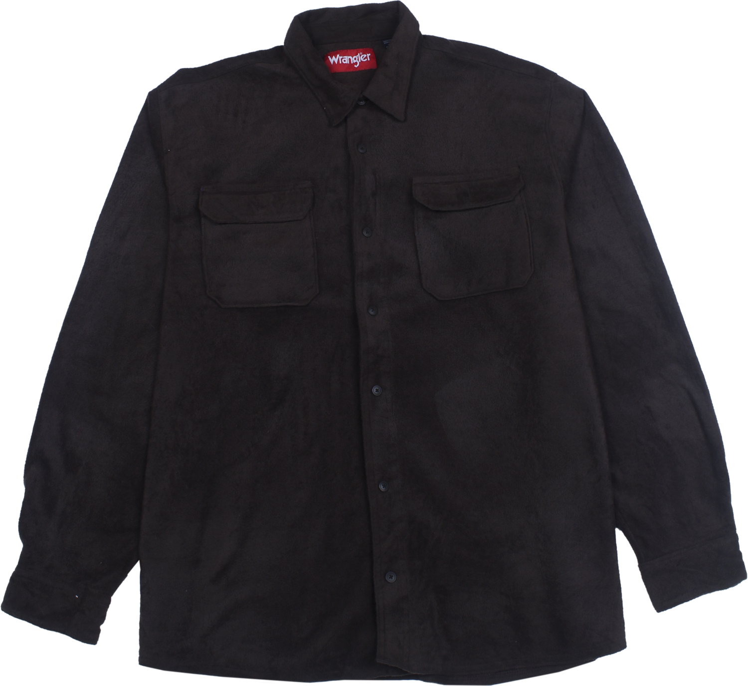 Wrangler Langarm Hemd braun