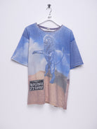 The Rolling Stoned printed Lion Graphic Shirt - Peeces