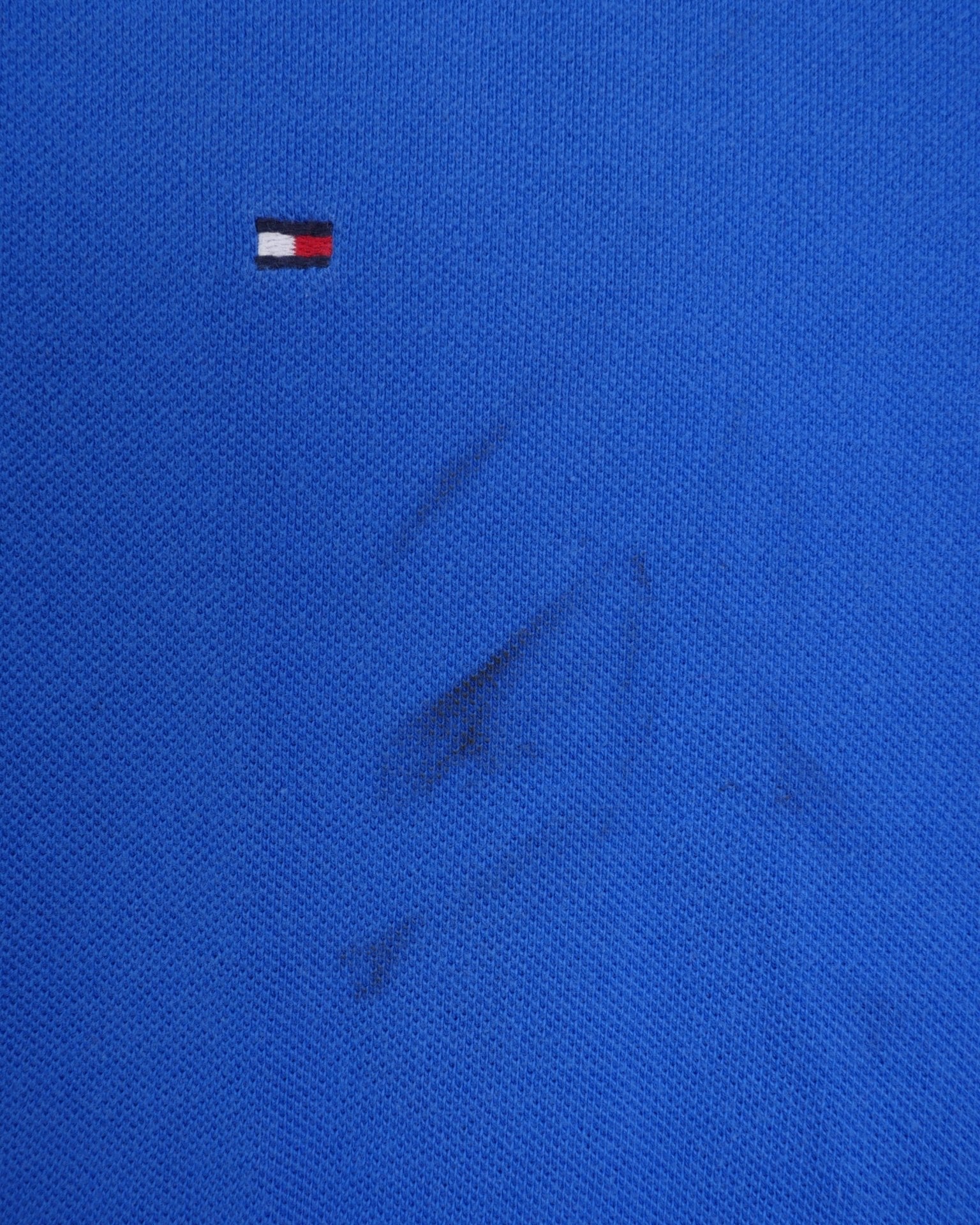 tommy embroidered Logo blue Polo Shirt - Peeces