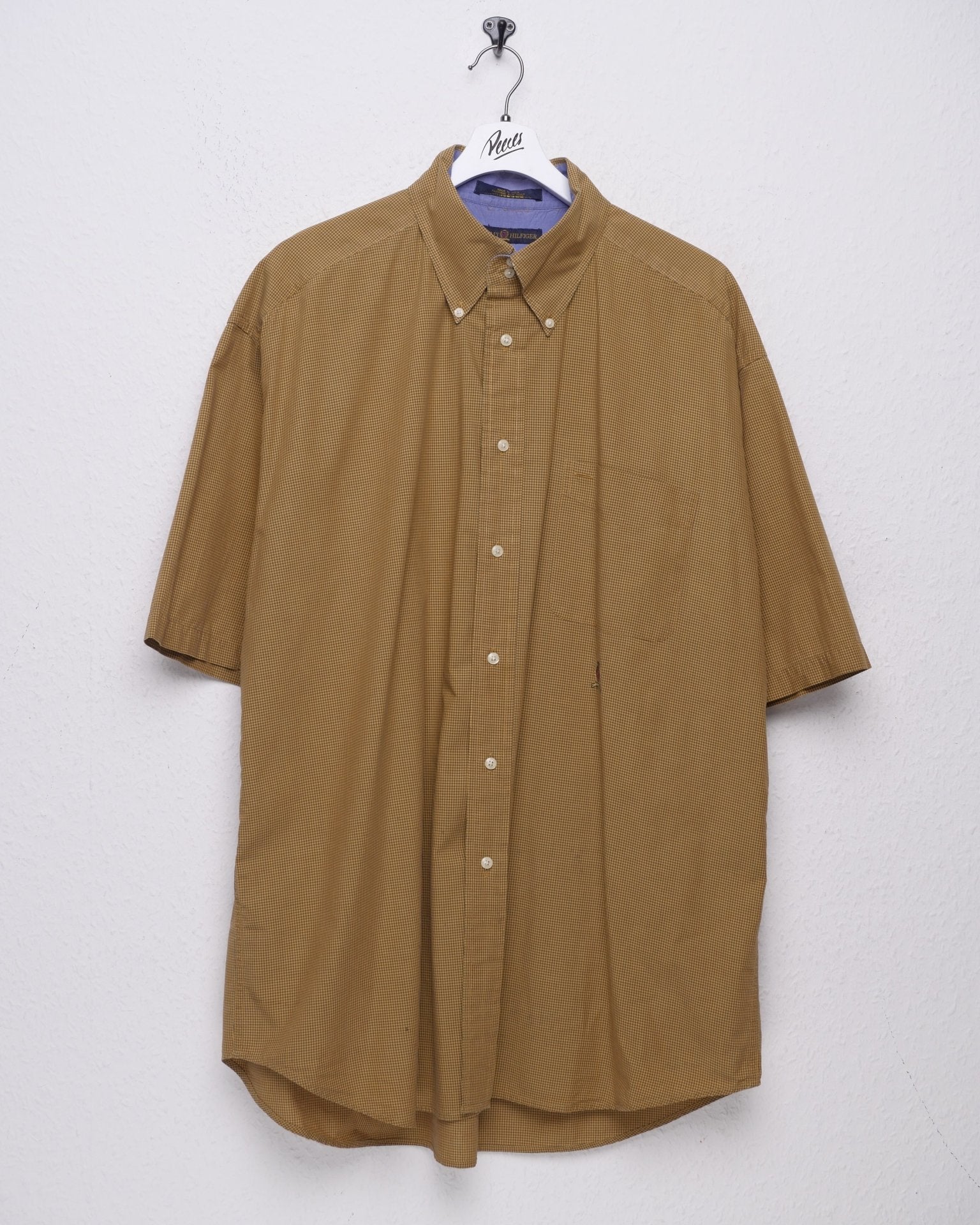 Tommy Hilfiger embroidered Logo Button Down S/S Shirt - Peeces