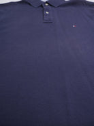 Tommy Hilfiger embroidered Logo navy S/S Polo Shirt - Peeces