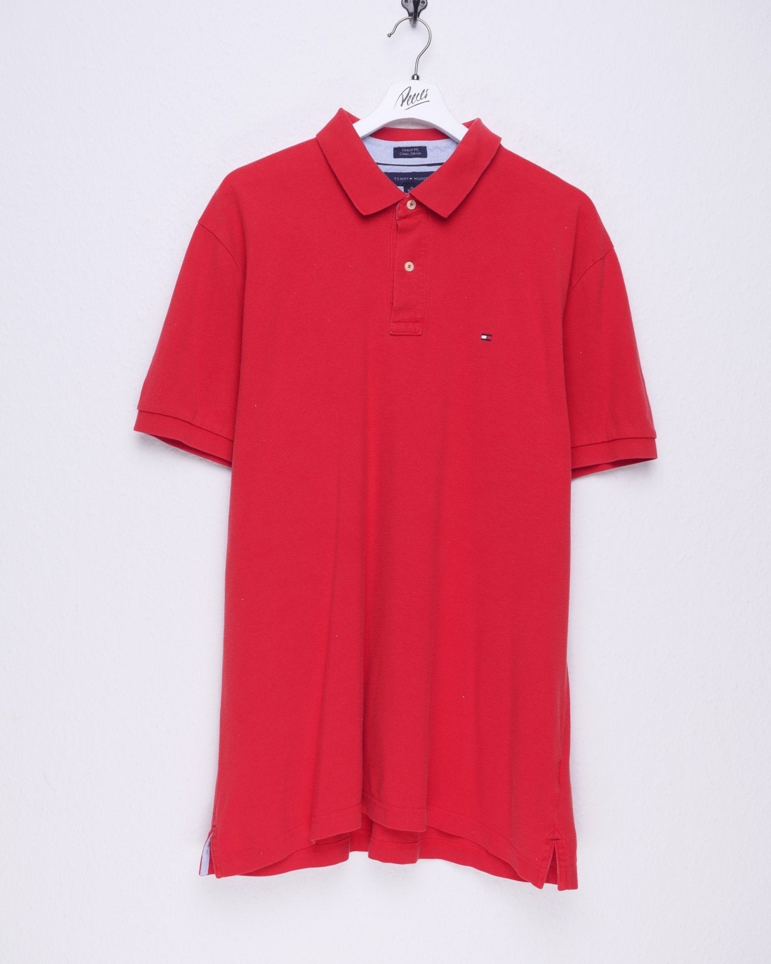 tommy Hilfiger embroidered Logo S/S Polo Shirt - Peeces