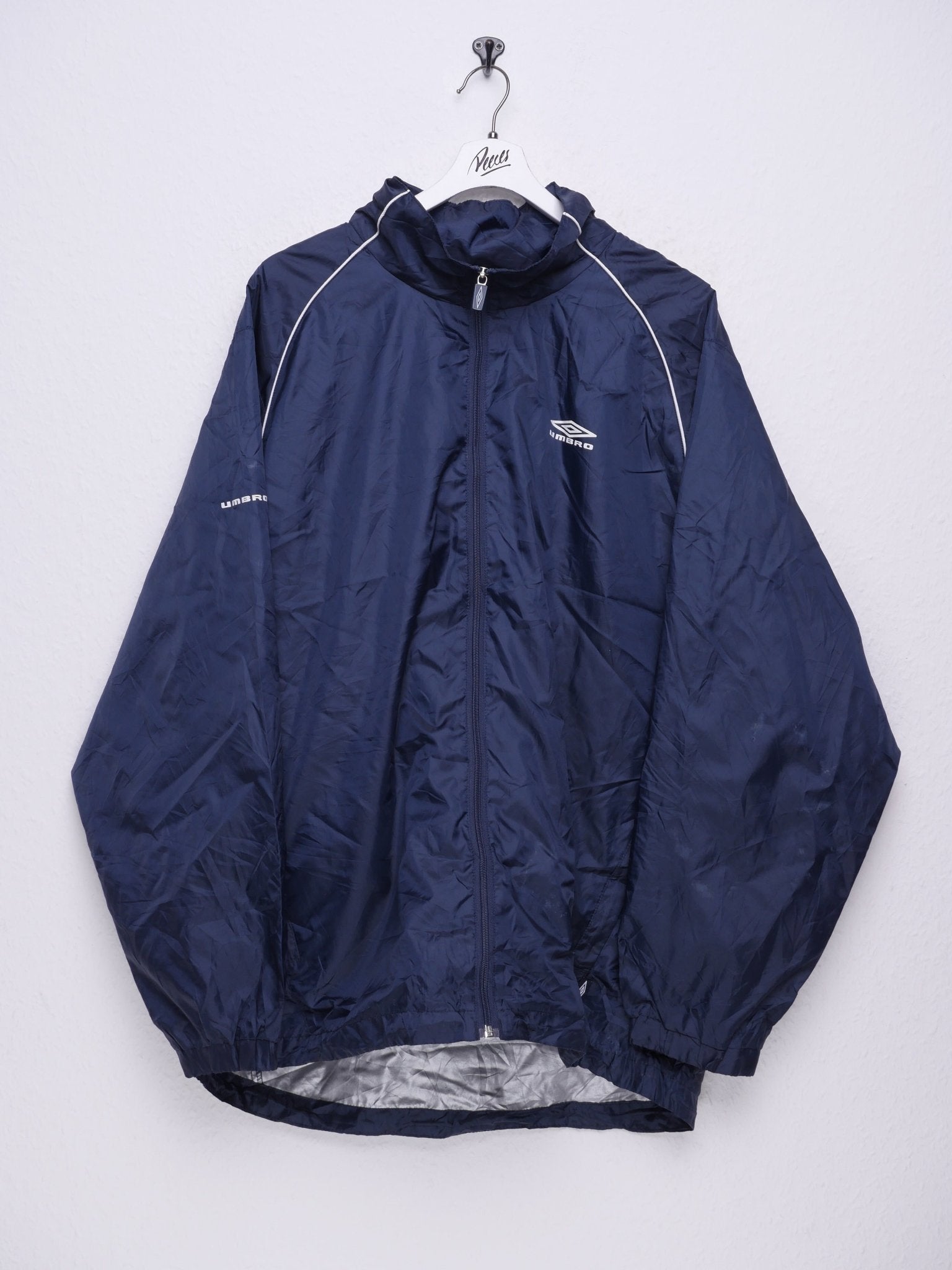 Umbro printed Logo navy Track Jacke - Peeces