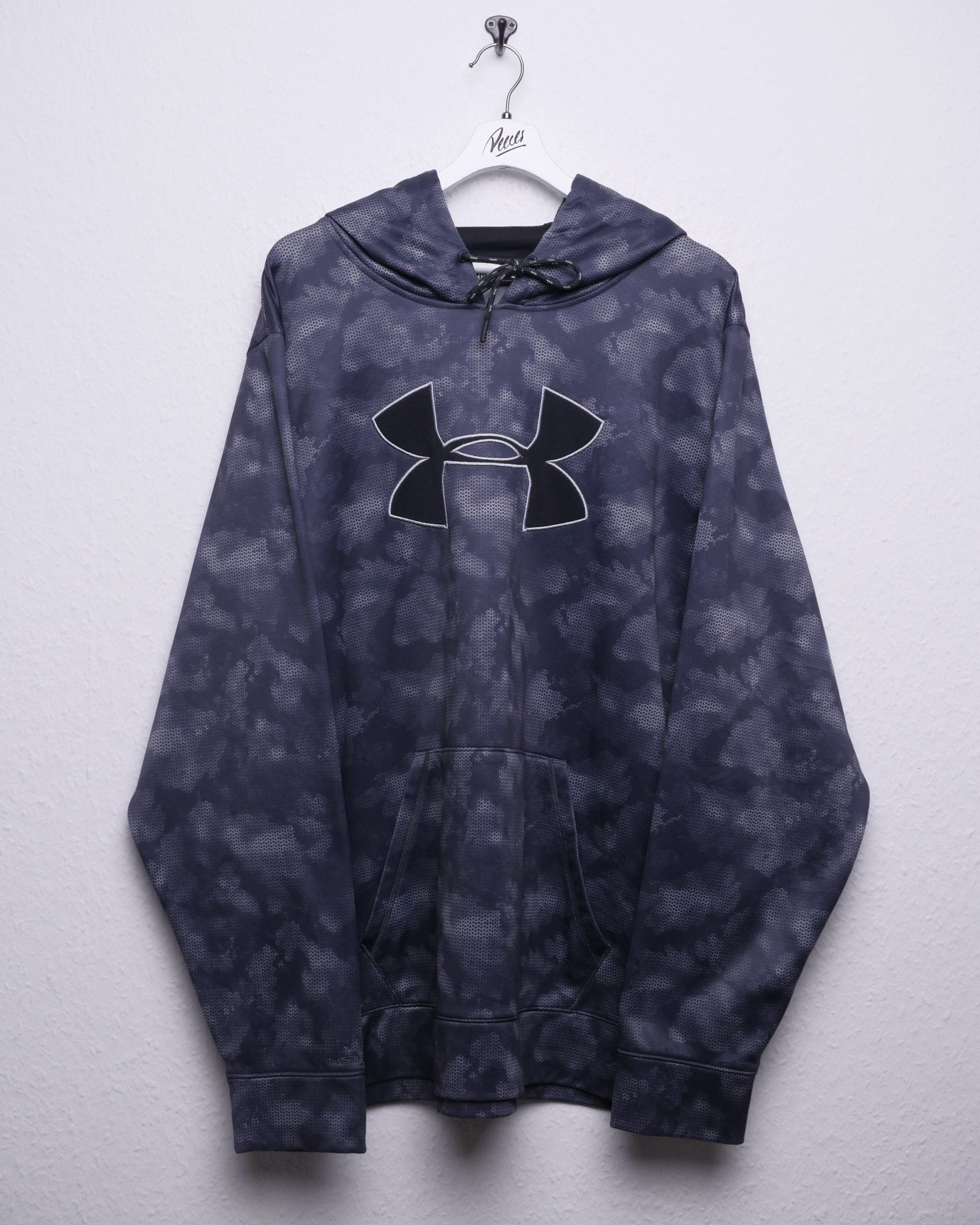 Under Amour embroidered Big Logo patterned Jersey Hoodie - Peeces