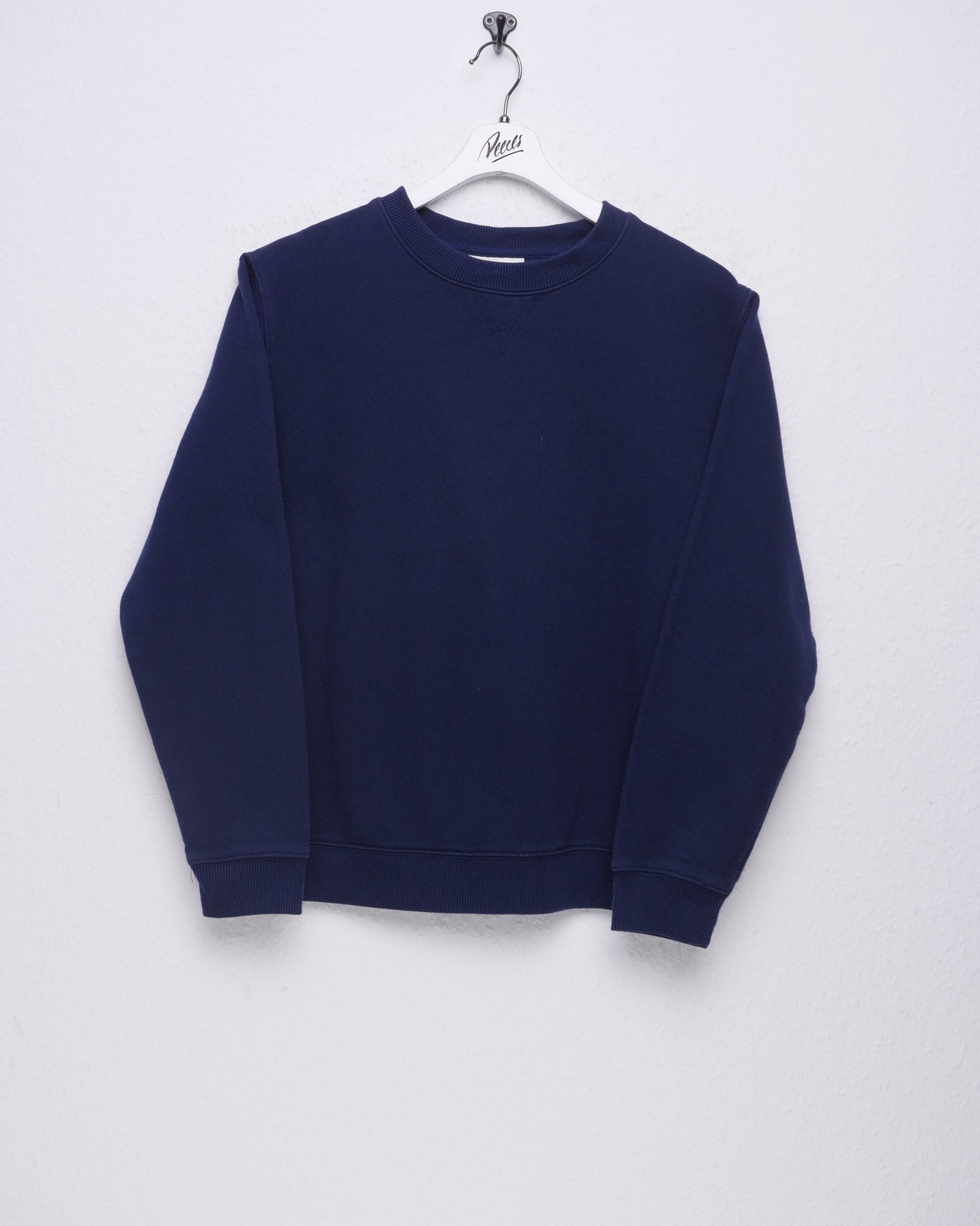 Vintage basic navy Sweater - Peeces