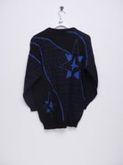 Vintage knitted two toned Sweater - Peeces